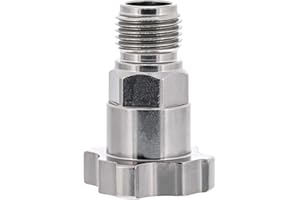 MASTER AIRBRUSH Master Elite Paint System MPS Spray Gun Cup Adapter 844 - Converts Devilbiss Startingline, Sharpe Finex Spray Guns for Use with Master Paint System MPS Disposable Cup Liners and Lid System