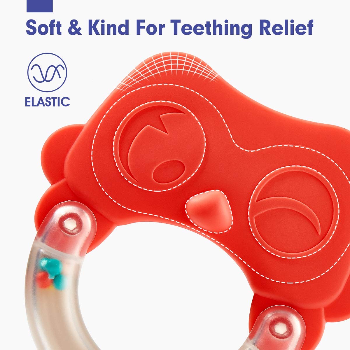 Baby Toys 3-6 Months Baby Rattle Teething Toys for Babies 0-6-12 Months 10PCS, Multisurface Texture Teethers with Storage Box, Baby Toys 6 to 12 Months Infant Toys Newborn Toys Baby Gifts : Baby