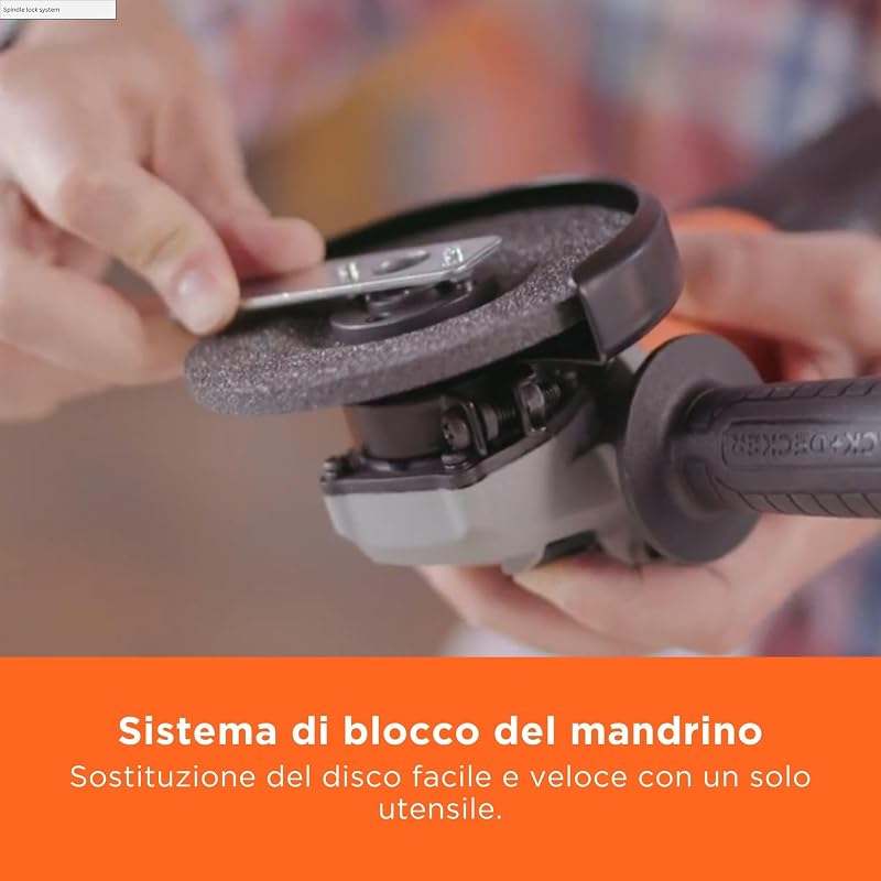 Smerigliatrice angolare a filo da 710W, 15 mm, BEG010-QS