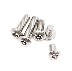 binifiMux 30pcs T25 M5x40mm Button Pin in Head Torx