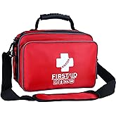 Raismile 505 Piece Large First Aid Kit - Comprehensive Medical Kit for Home, Car, Travel, Camping, Business, School & Outdoor