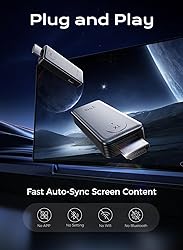 YVQ 2025 Upgraded Wireless HDMI Transmitter and