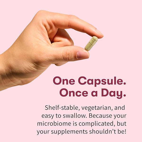 GARDEN OF LIFE, DR FORMULATED ONCE DAILY 3-IN-1 COMPLETE PREBIOTICS, POSTBIOTICS AND PROBIOTICS FOR WOMEN, PRE + PRO + POSTBIOTIC SUPPLEMENT FOR WOMEN’S DIGESTIVE, IMMUNE AND VAGINAL HEALTH, 30 DAY SUPPLY