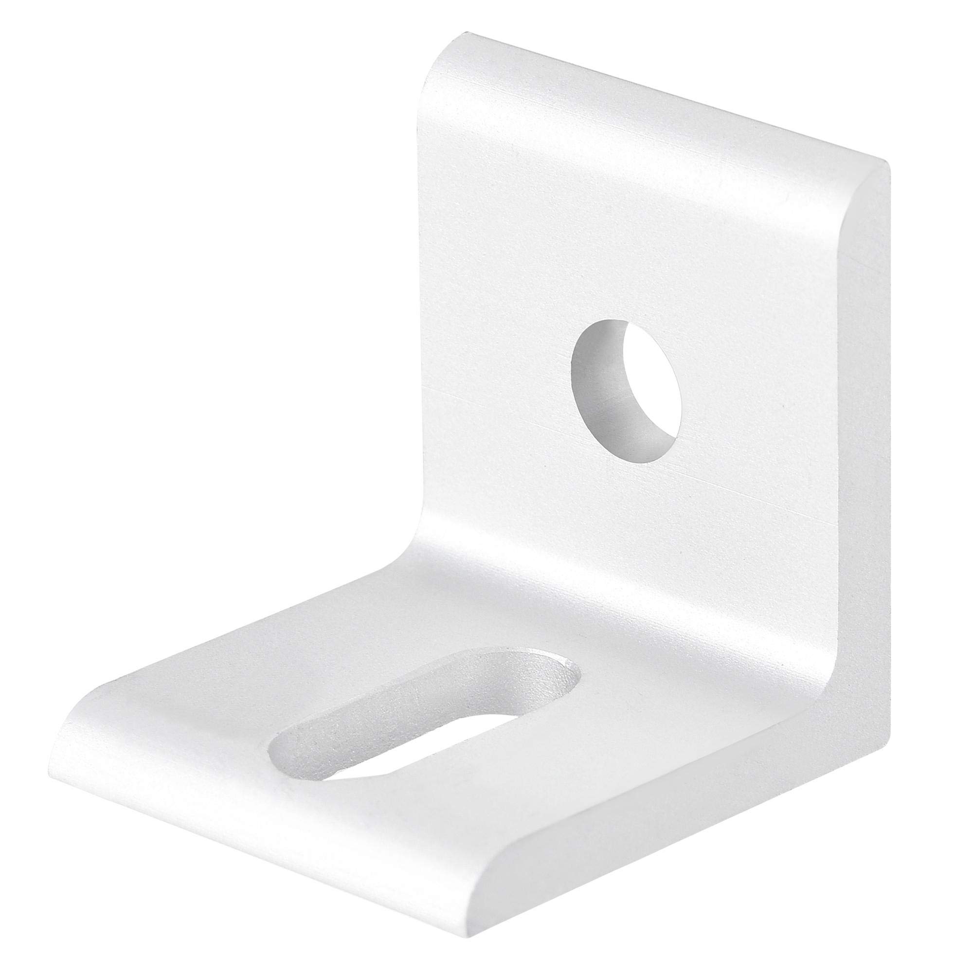 sourcing map Inside Corner Brace Angle Bracket Fastener L Shape 30mmx30mmx26mm for 3030 Series Aluminum Extrusion Profile, 8pcs