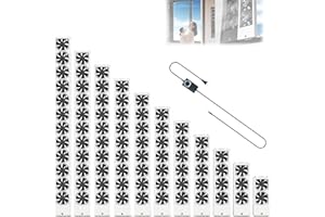 Ventilateur d'échappement rétractable pour fenêtre - Pas besoin de percer des trous - Réglable de 35,6 à 134,6 cm de longueur