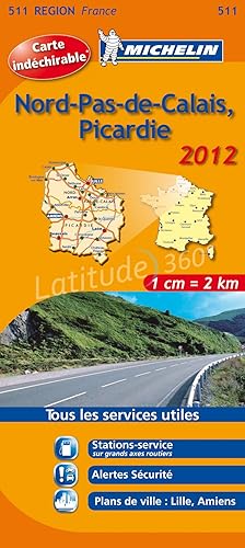 Download Carte REGION Nord-Pas-de-Calais, Picardie 2012 PDF