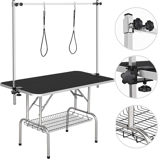 adjustable height grooming table