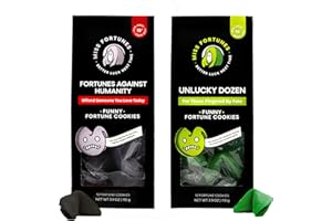 MISS FORTUNES BETTER LUCK NEXT TIME Miss Fortunes, Funny Fortune Cookies, The Two-Pack Shakur (Multi-pack of 2 Dozen Cookies) (Fortunes Against Humanity + Unlucky Dozen)