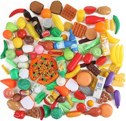 comida plastico juguete