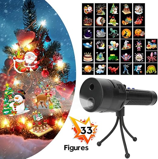 Amazon.com: Proyector de luces de Navidad, proyectores de ...