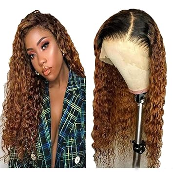 coloured lace front wigs