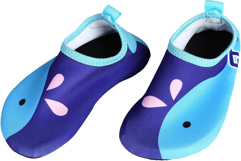 IHTECH Kids Water Shoes Toddler Swim Shoes Quick Dry NonSlip Barefoot