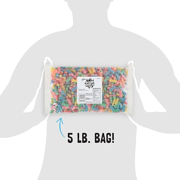 SOUR PATCH KIDS SOFT & CHEWY GUMMY CANDY, BULK CANDY, 5 LB