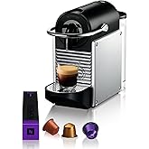 Nespresso EN124SCA Pixie Espresso Machine by De'Longhi, Aluminum