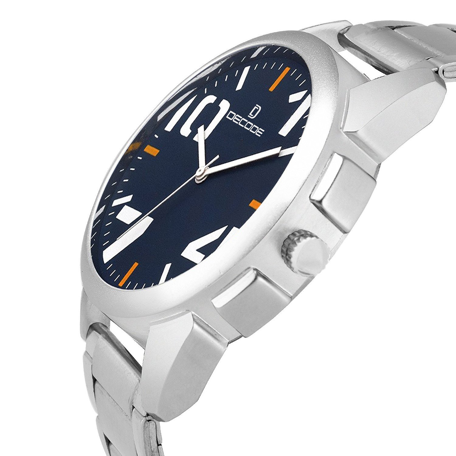 decode analogue blue dial mens and boys watch-ch-574 rebel collection