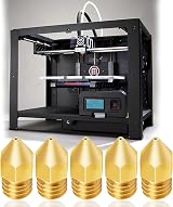 LUTER 30PCS 0.4mm 3D Printer Nozzles MK8 Extruder Brass for Creality Ender CR-10 view 7