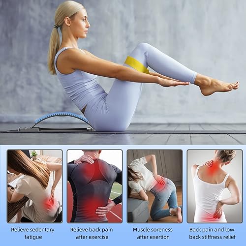 NIBST Upgraded Back Cracker Device, Back Stretcher for Lower Back