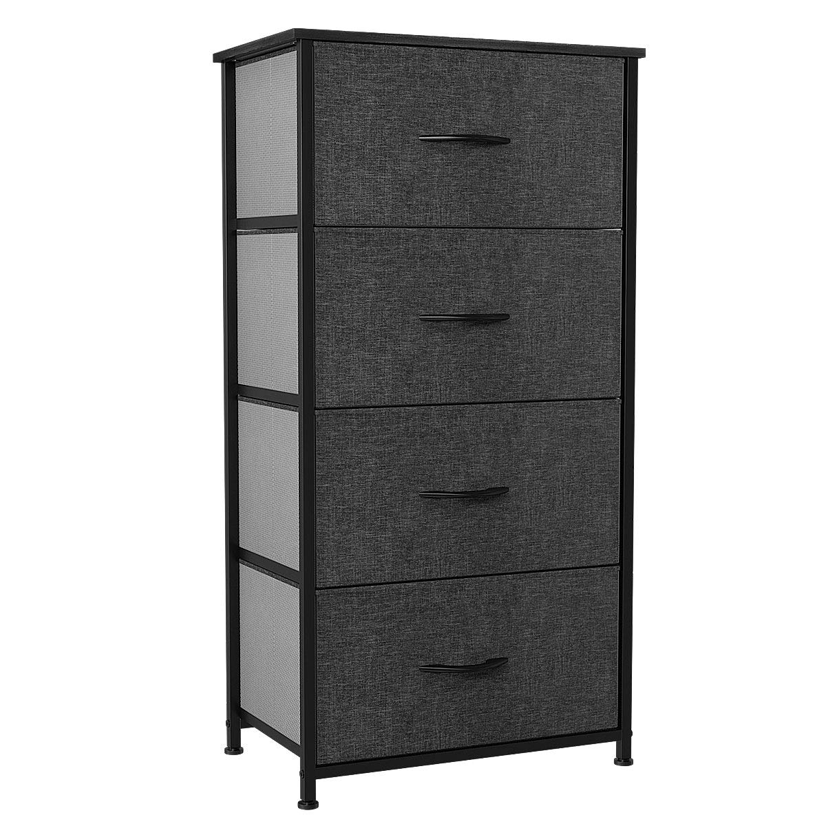 YITAHOME Storage Tower with 4 Drawers Fabric Dresser Organizer Unit | amzdealz