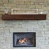 MANTELSDIRECT Dakota 60 Inch Pine Wood Floating