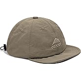 Croogo Quick Dry Short Brim Baseball Cap Soft Flat Bill Sun Hats Lightweight Trucker Caps Waterproof Umpire Short Bill Cap