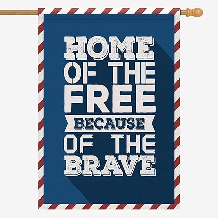 Amazon Com Garden Flag Double Sided Printed 4th Of July