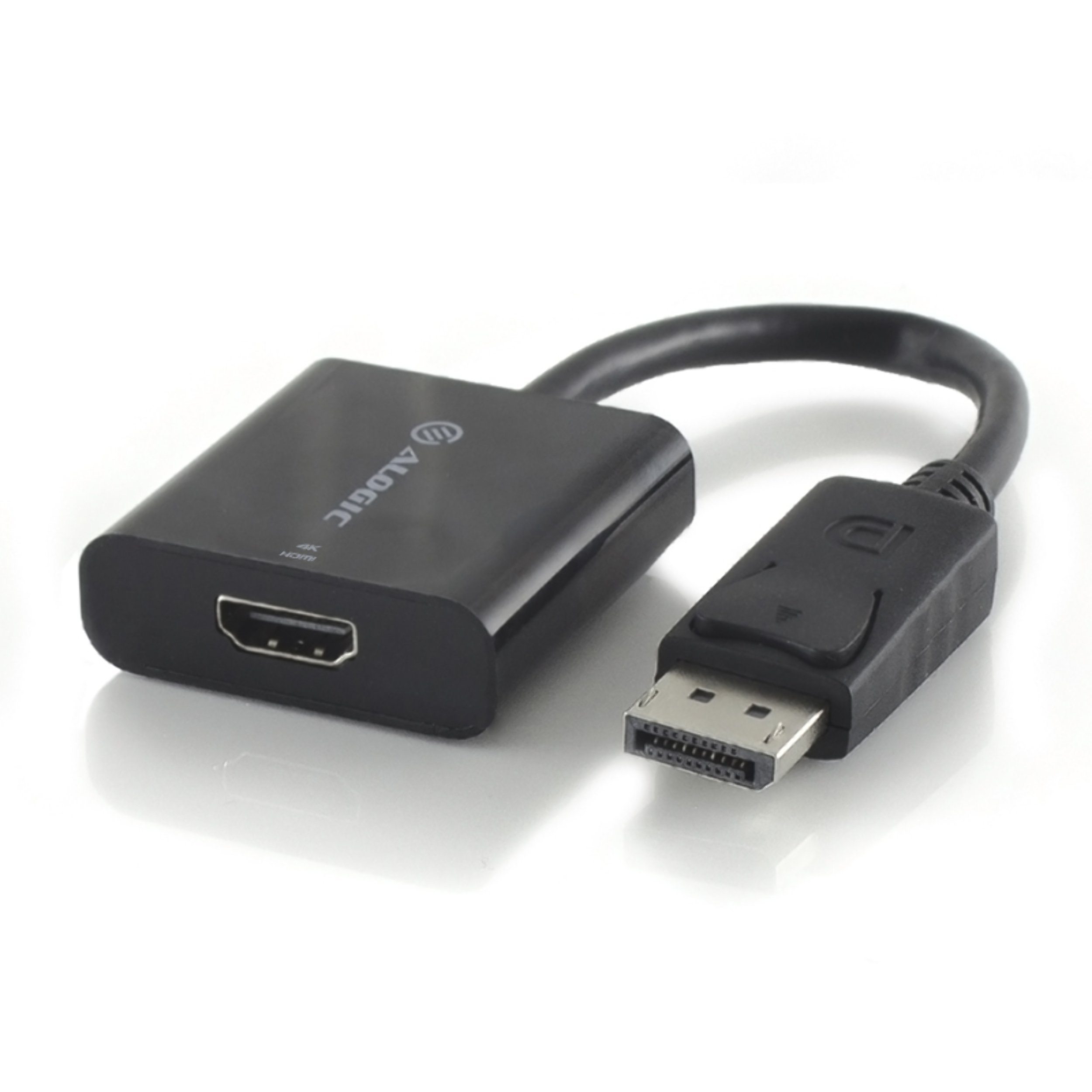 ALOGIC DisplayPort 1.2 to HDMI Adapter (Male to Female) with 4K@60Hz Support – 20 CM