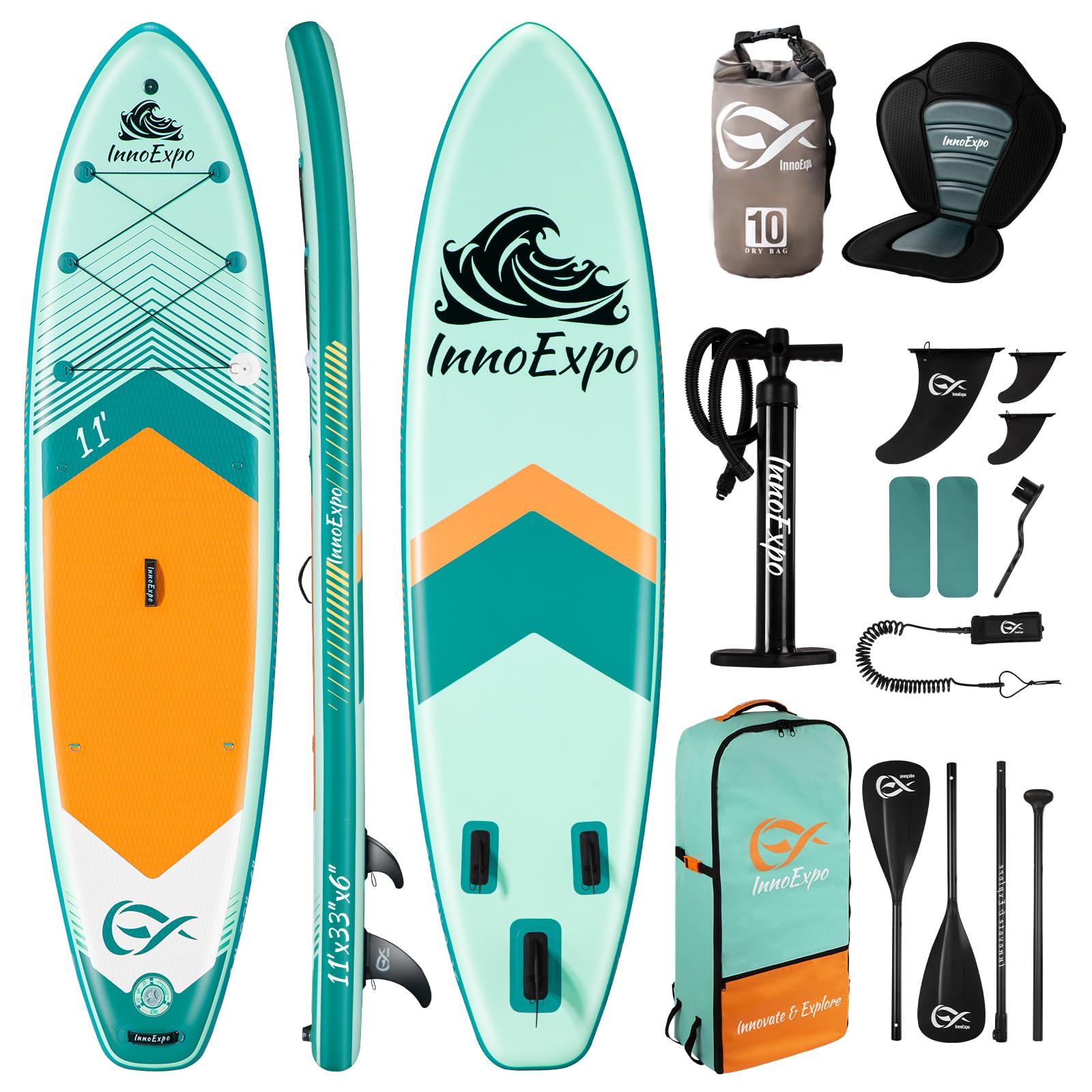 InnoExpo Inflatable Stand Up Paddle Boards with