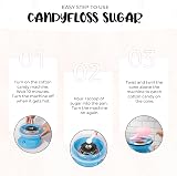 BBB Baking Beauty & Beyond Candy Floss Sugar 200g Original Pink Flavour view 7