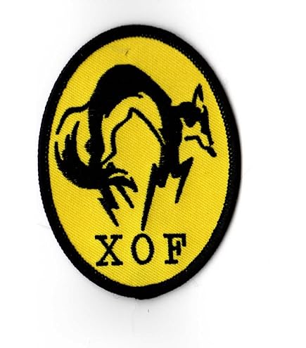 FOX Iron on Patch From Metal Gear Solid the Phantom Pain by