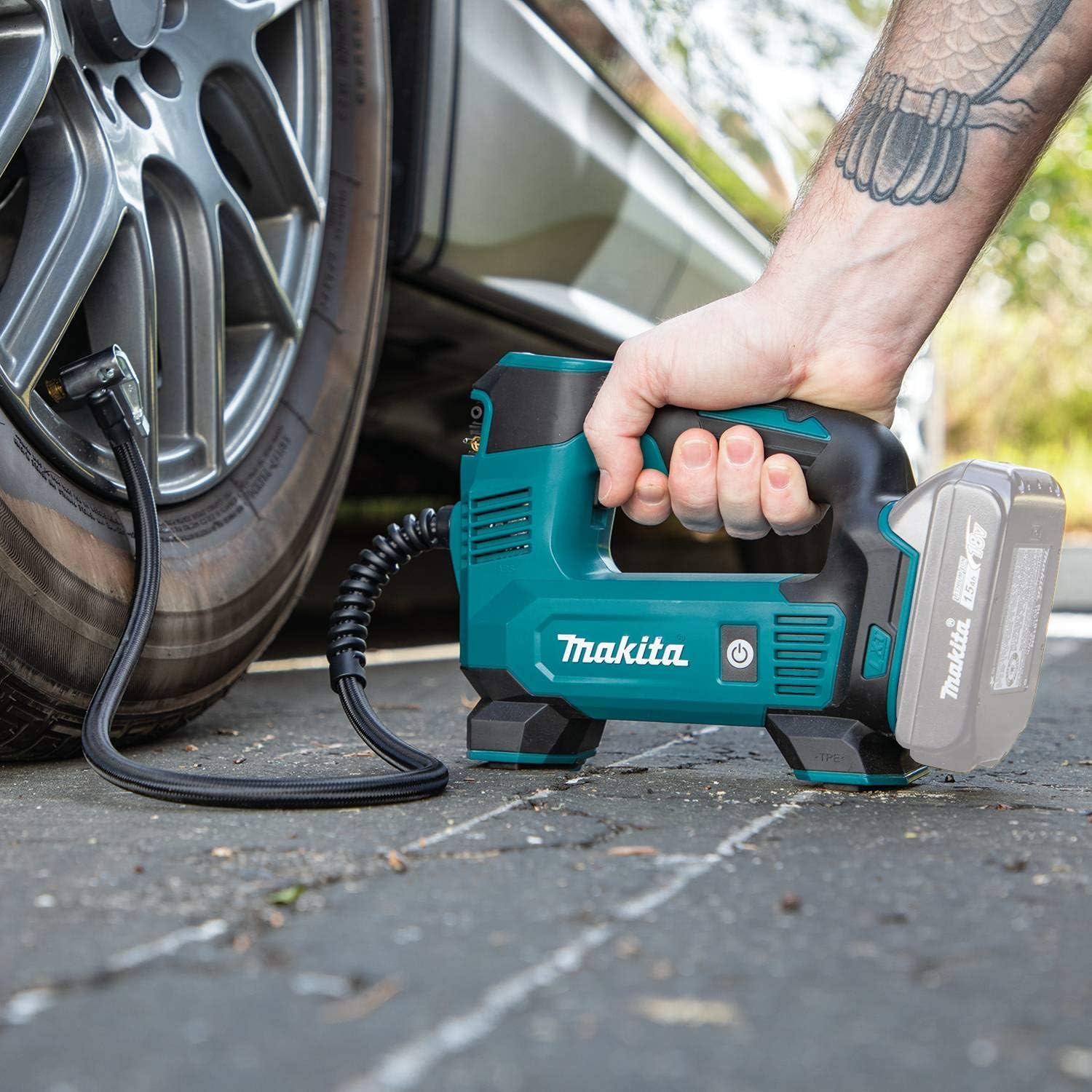 Makita DMP180ZX 18V LXT Lithium-Ion Cordless Inflator, Tool Only: Home Improvement