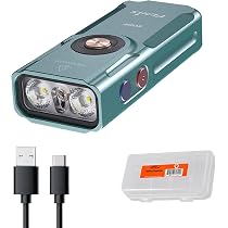 Fenix E06R 700 Lumen 3-in-1 EDC Keychain Flashlight, USB-C