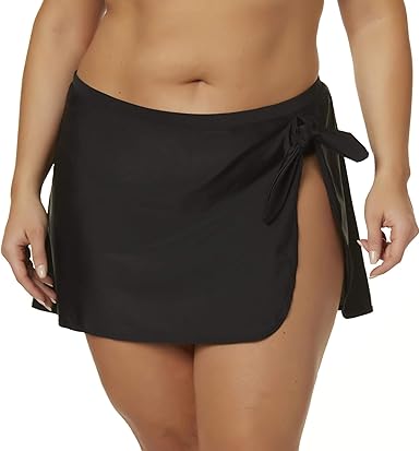 plus size swim skirt bottoms