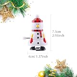 FEPITO 12 Pcs Christmas Wind Up Toys Snowman Reindeer Kids Party Bag Stocking view 2