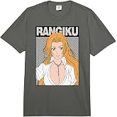 Bleach Rangiku Rectangle Dot Graphic Anime Comfort Colors Adult Heavyweight T-Shirt