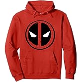 Marvel Deadpool Distressed Icon Big Chest Logo Pullover Hoodie