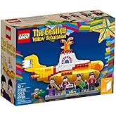 LEGO Ideas Yellow Submarine (21306) - Building Toy and Popular Gift for Fans of LEGO Sets and The Beatles (553 Pieces)