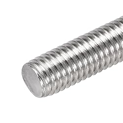 uxcell 10Pcs M10 x 30mm Fully Threaded Rod 304