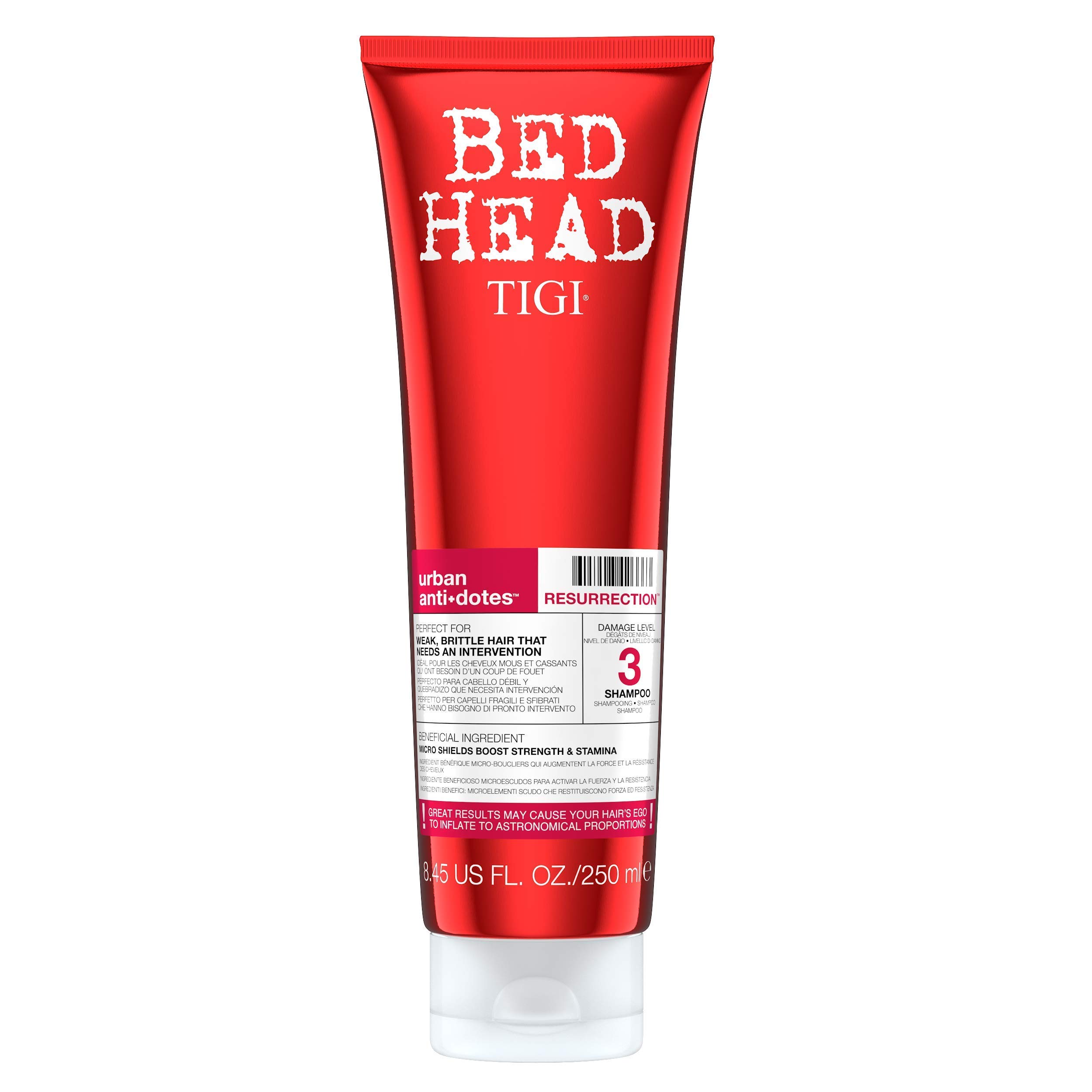 Bed Head by Tigi Urban Antidotes Resurrection Shampoo for Damaged Hair 250 ml