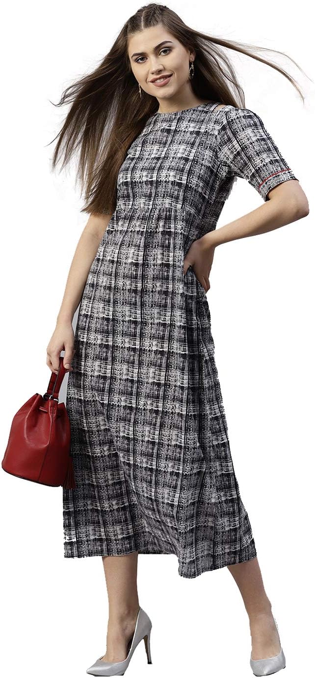 Jaipur Kurti Cotton a-line Dress