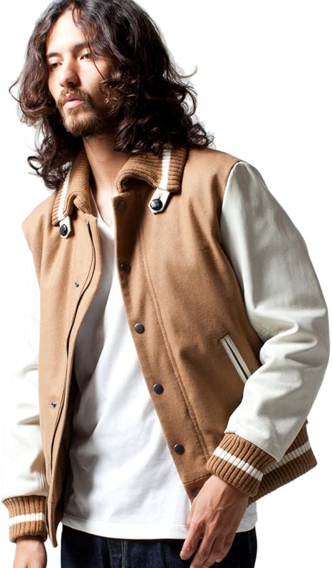 Amazon ナノ ユニバース Nano Universe Nu Donkeyスタジャン T 7 Size S M L Xl 05 ベージュ Xl コート ジャケット 通販