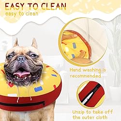 Supet Inflatable Dog Cone Collar Alternative After