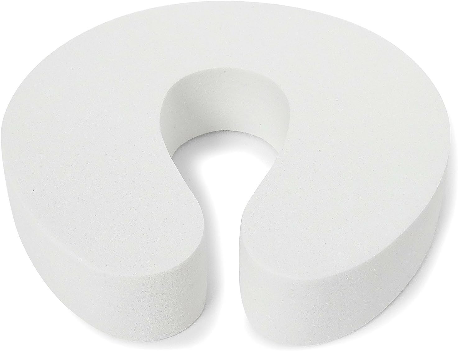 Deblan Safety Foam Door Stopper, Finger Pinch Guard for Child Proofing, Pack of 5, White