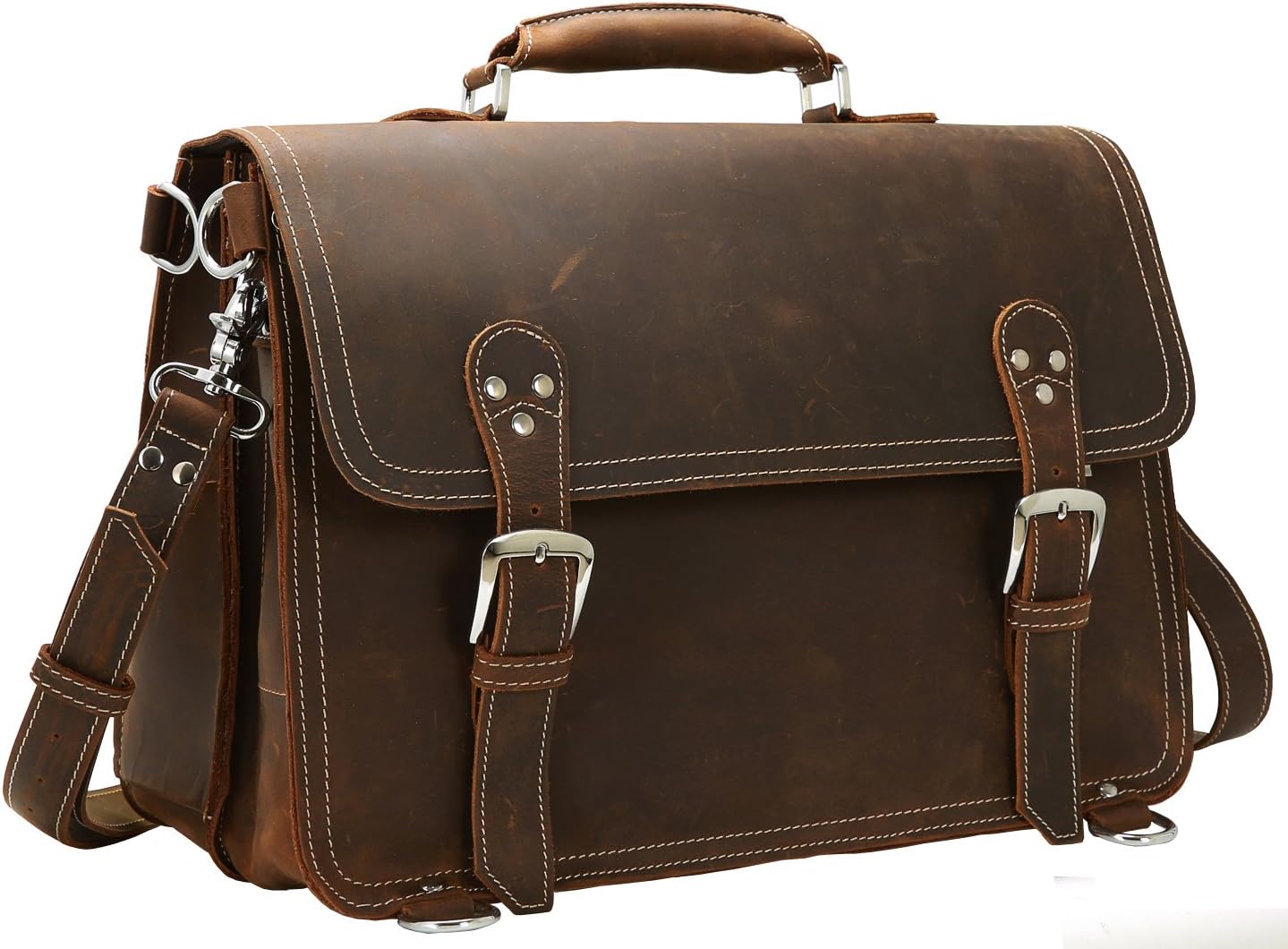 mens leather laptop bag
