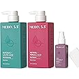 Medix 5.5 Anti Aging Skin Care 3PC Set, Retinol Body Cream + Exfoliating AHA Glycolic Acid Foaming Face & Body Wash + Vitamin F Booster Serum, Wash + Treat + Hydrate Skincare Set