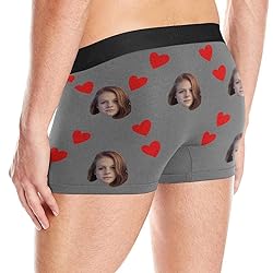 Custom Boxer Briefs, Personalized Funny Face
