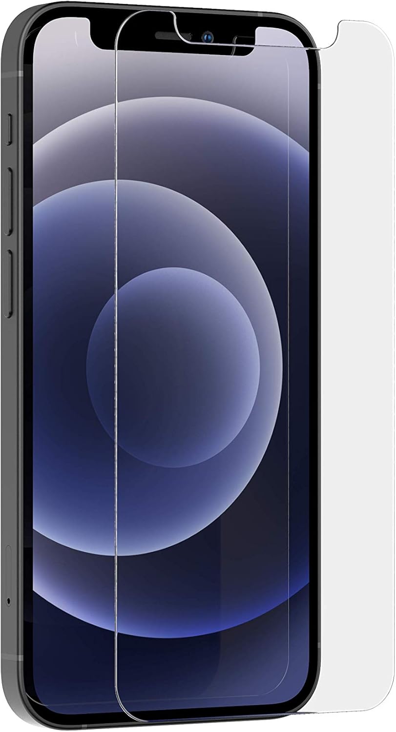 tech21 T21-8535 Impact Glass Screen Shield Protector for Apple iPhone 12 mini 5G with Antimicrobial Properties