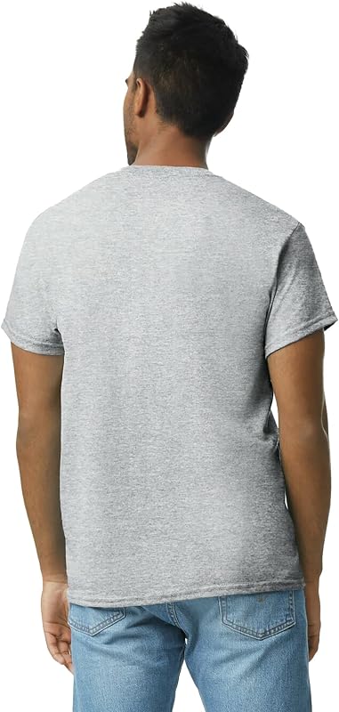 Unisex-Erwachsene Ultra Cotton, Style G2000, Multipack T-Shirt, Sport Grey (2er-Pack), S