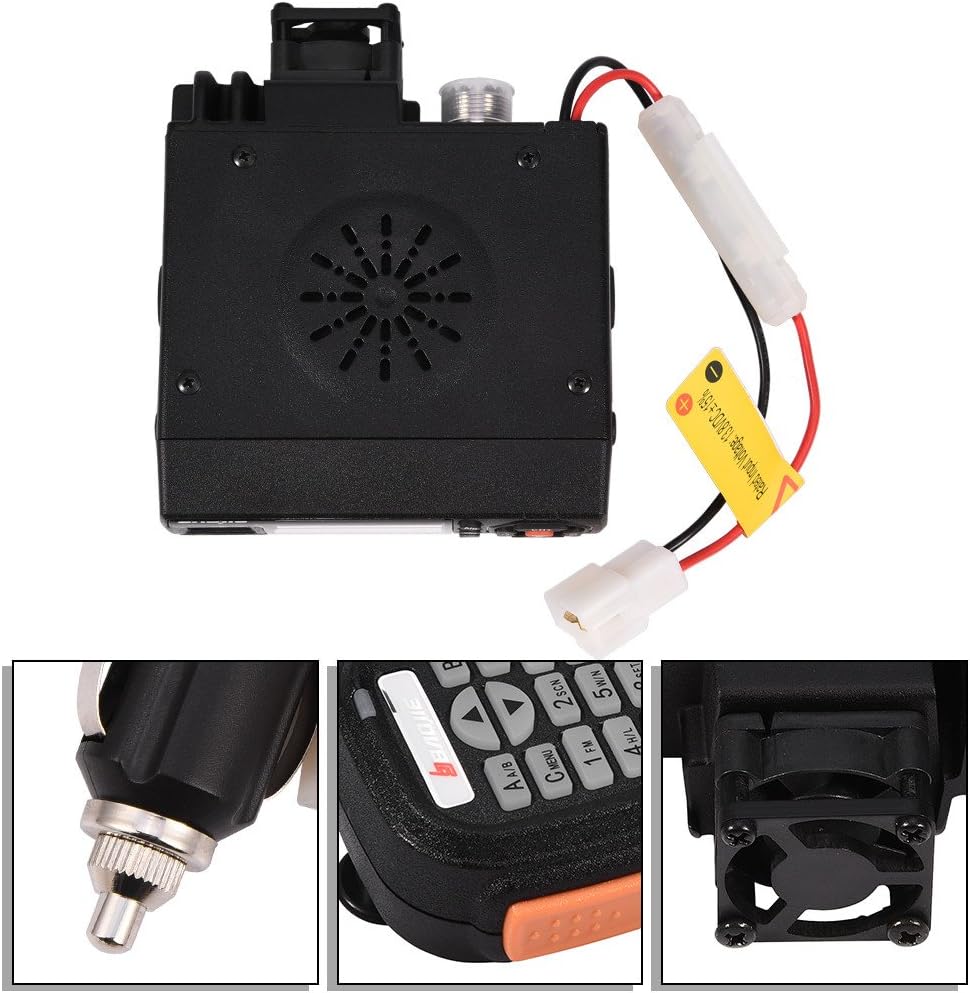 Mini Auto Car Mobile FM Radio VHF/UHF Dual-Band Transceiver Vehicle ...