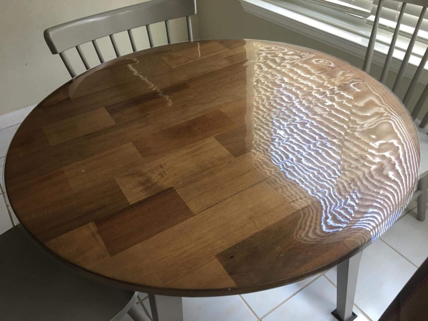 Glass 120x48 Clear Desk Pad Table Mat Round Table Cover Dining Room Table Water Resistant Non Slip Vinyl Table Protector Circle Table Pad For Coffee Home Kitchen Accessories Bruno Cammareri Com