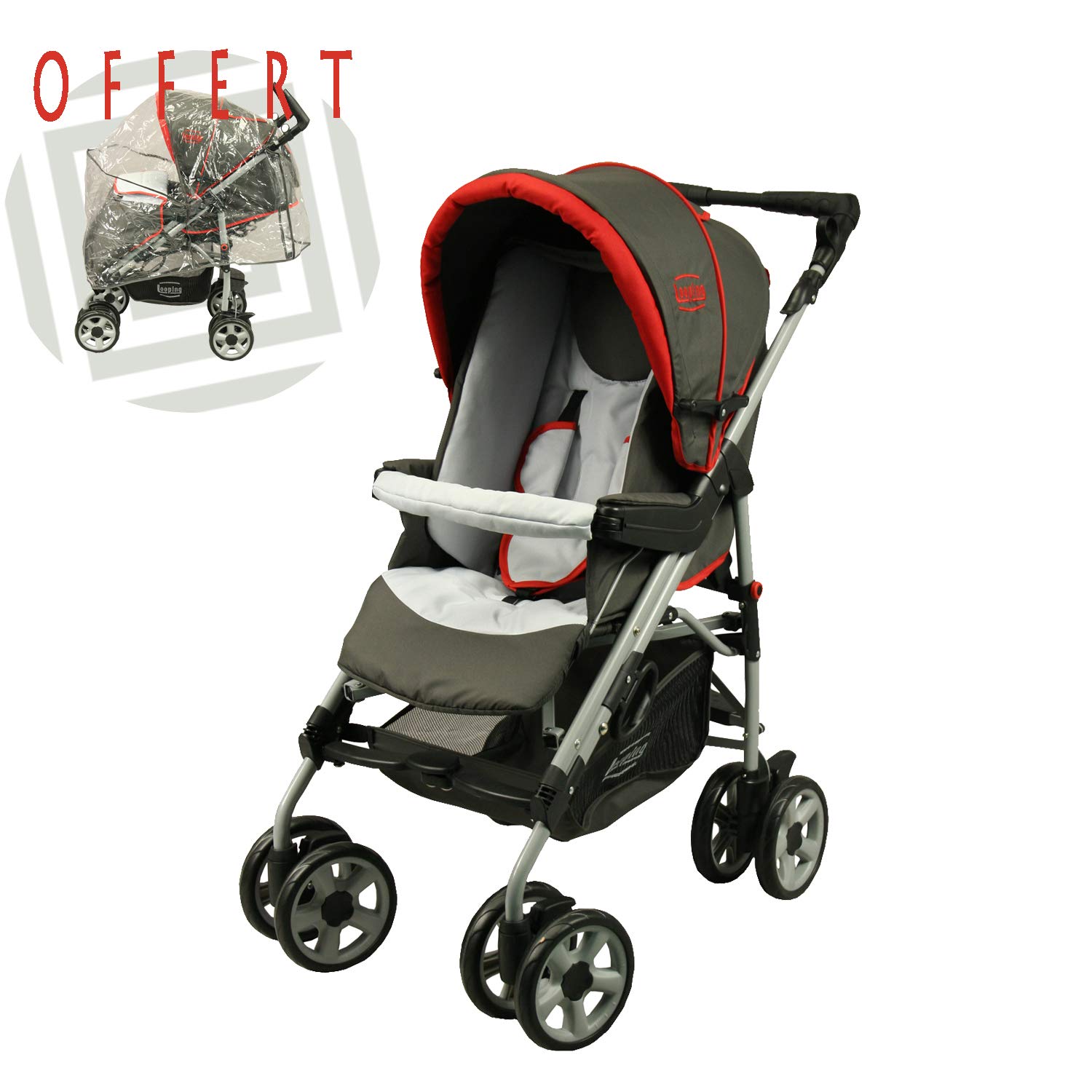 poussette 4 places a vendre